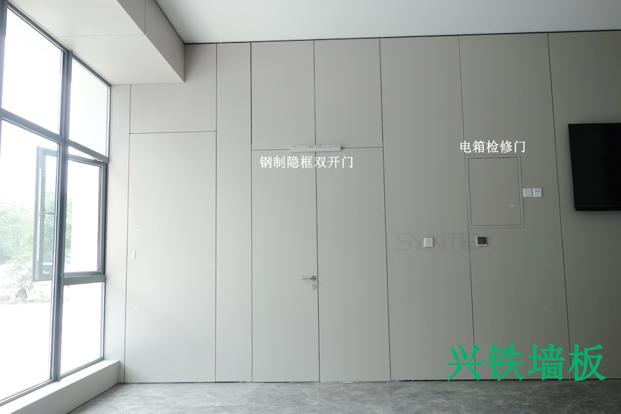 草莓在线观看影院钢制隐框双开门及电箱检修门